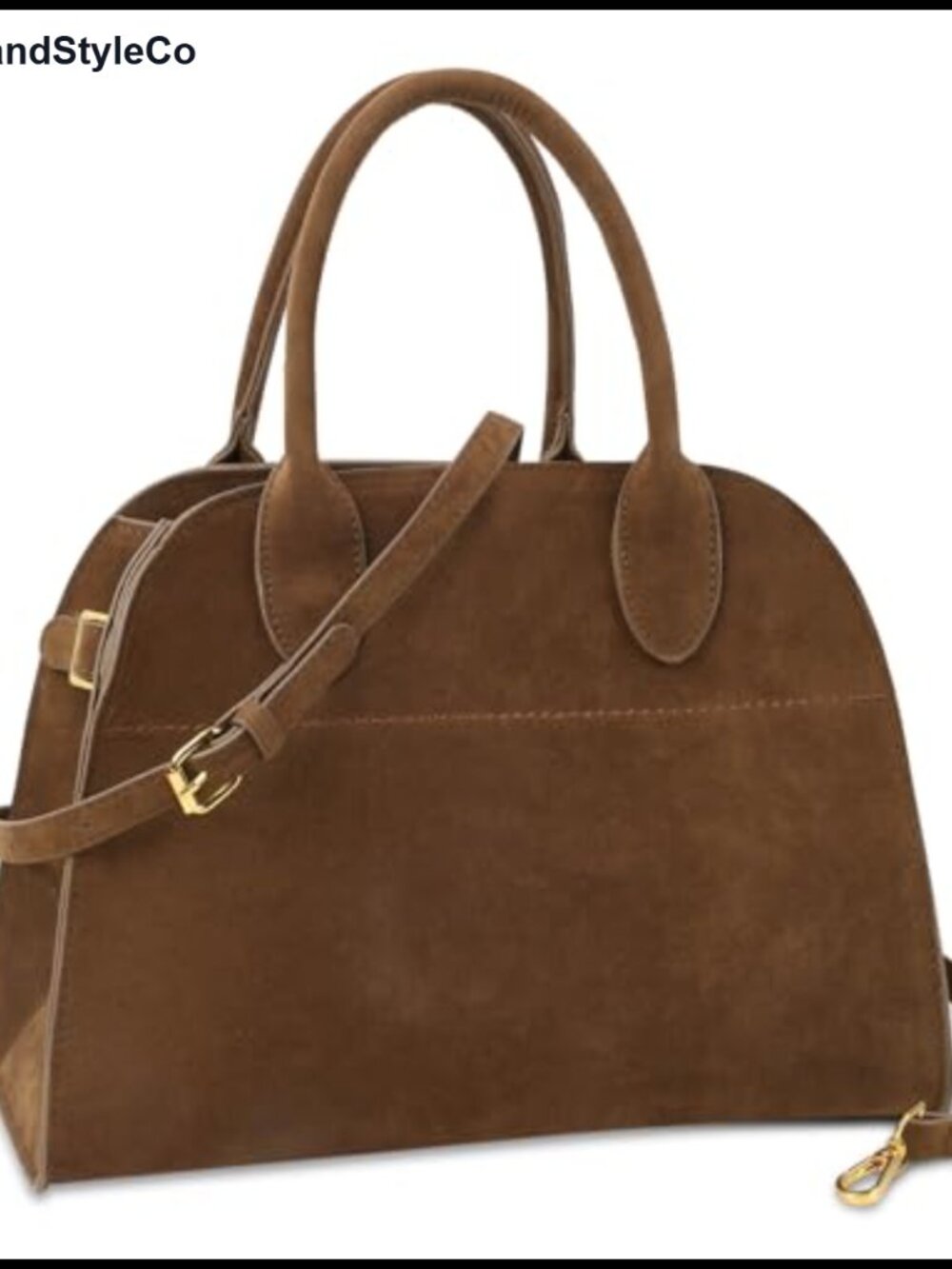 Vegan Suede Tote Bag for Women Top Handle Satchel Handbag Office Travel